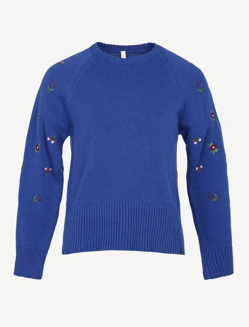 Nakış Detaylı Triko Nakış Detaylı Triko