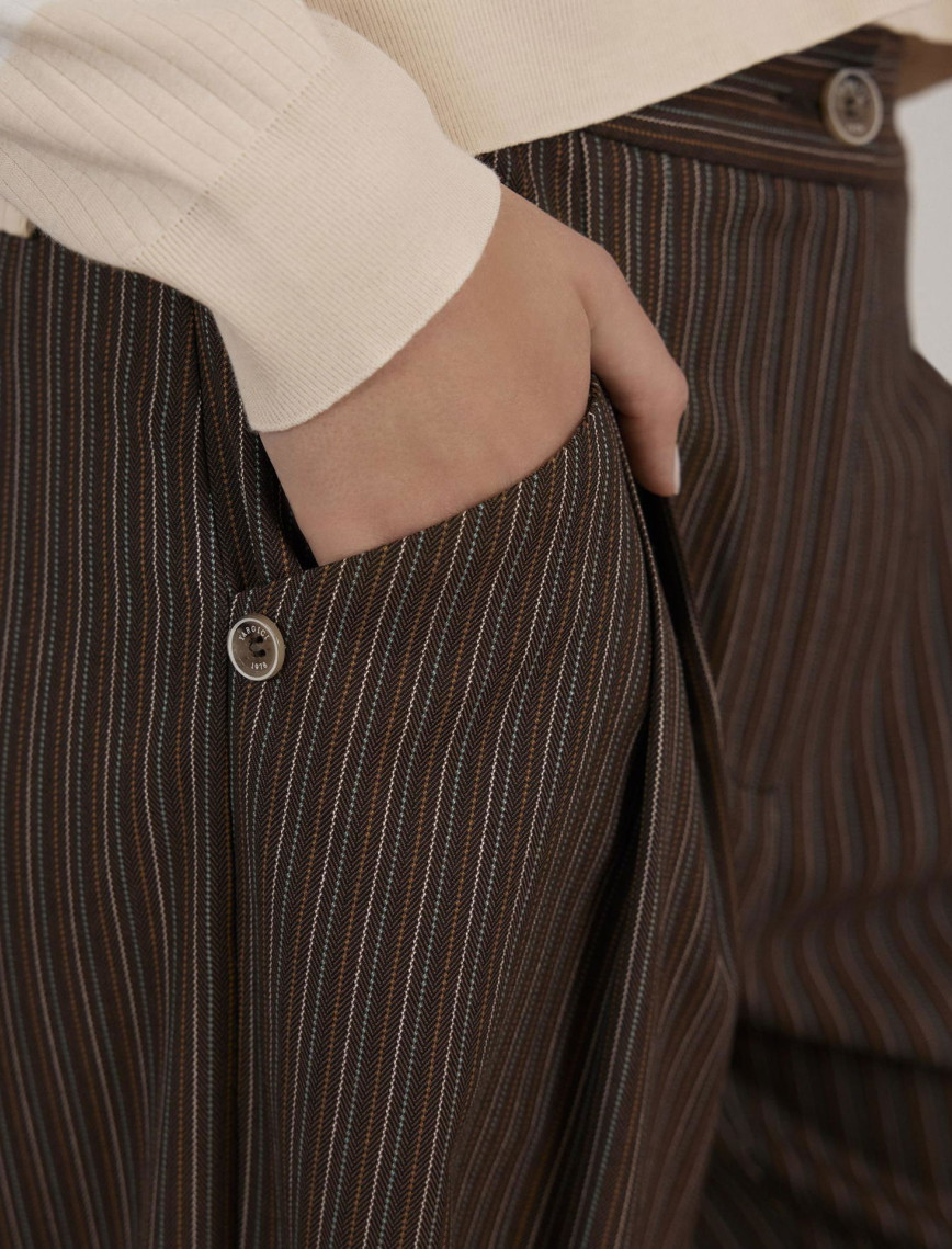 YARGICI Cep Detaylı Pantolon YARGICI Cep Detaylı Pantolon