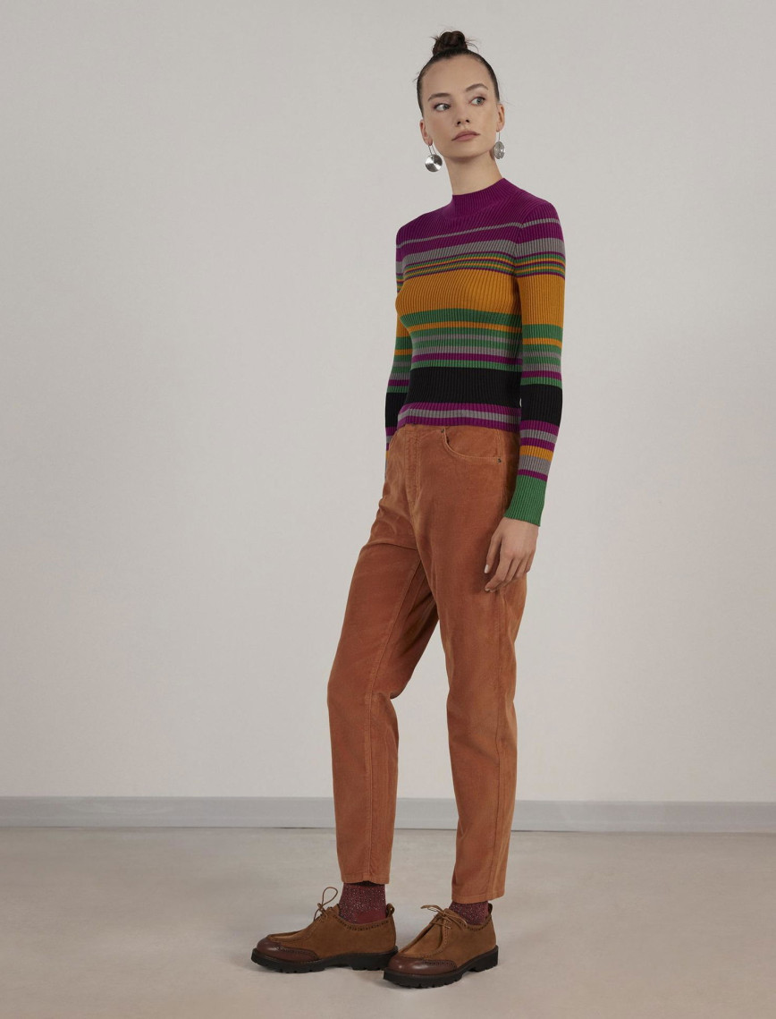 YARGICI Brit Detaylı Cigarette Fit Denim Pantolon YARGICI Brit Detaylı Cigarette Fit Denim Pantolon