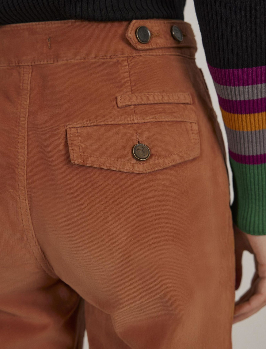 YARGICI Brit Detaylı Cigarette Fit Denim Pantolon YARGICI Brit Detaylı Cigarette Fit Denim Pantolon