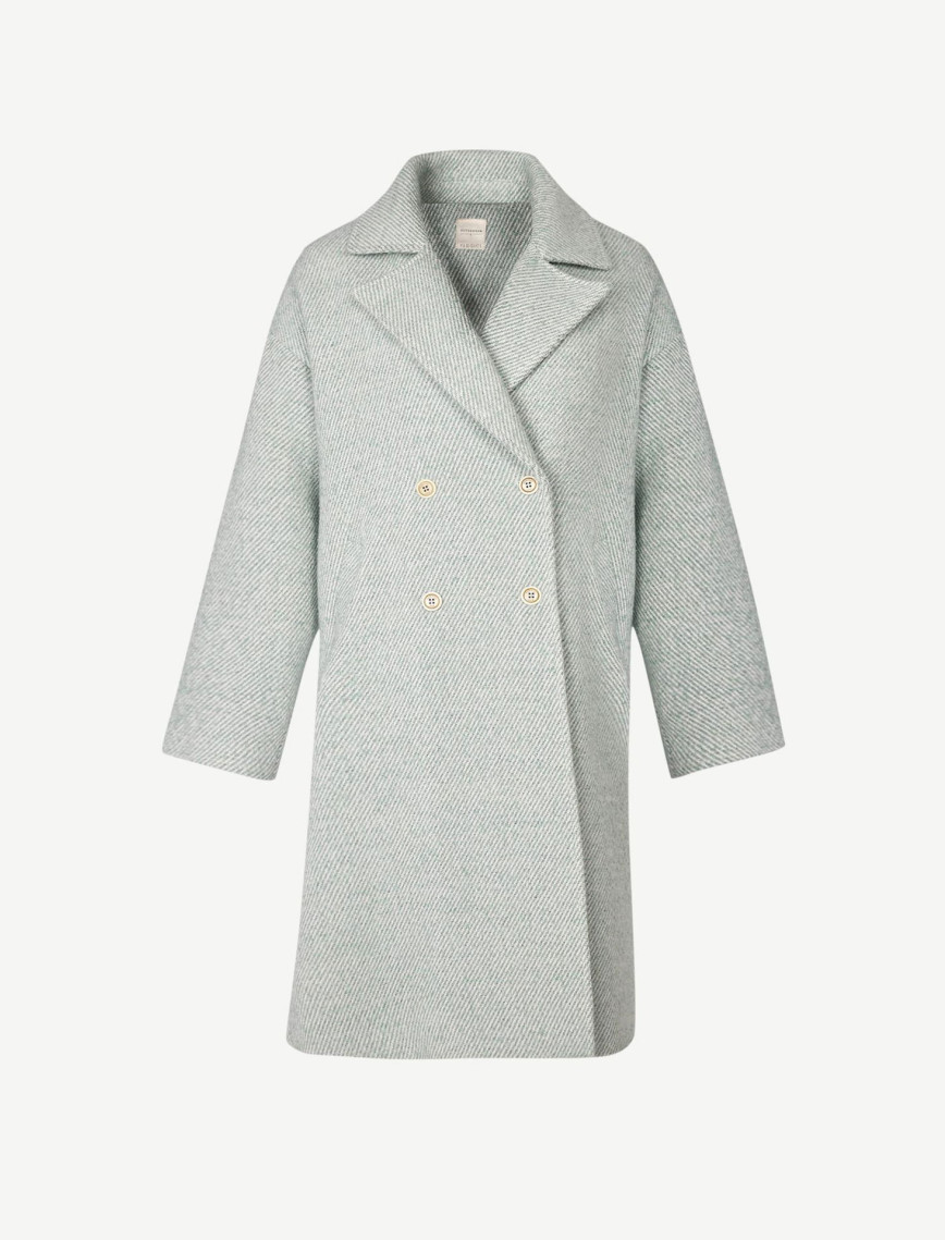 YARGICI Yırtmaç Detaylı Palto YARGICI Yırtmaç Detaylı Palto