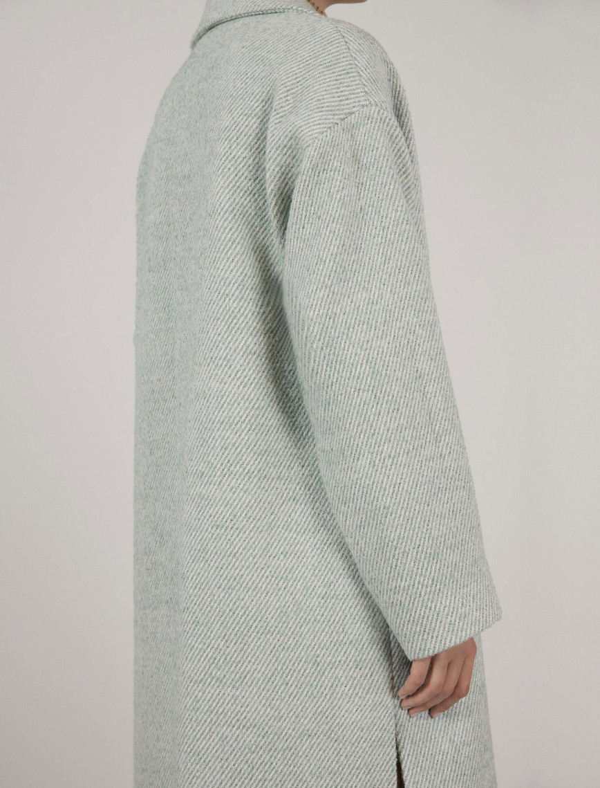 YARGICI Yırtmaç Detaylı Palto YARGICI Yırtmaç Detaylı Palto