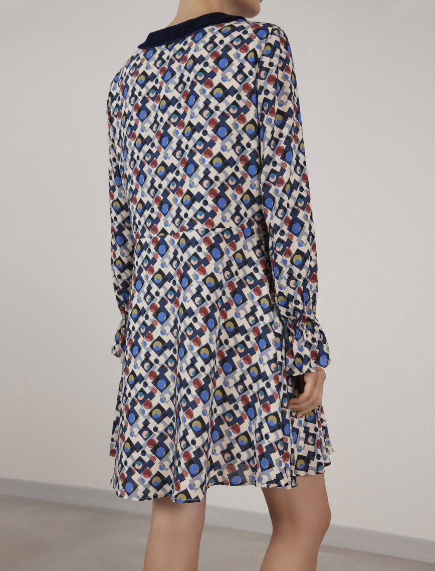 YARGICI Pat Detaylı Elbise YARGICI Pat Detaylı Elbise