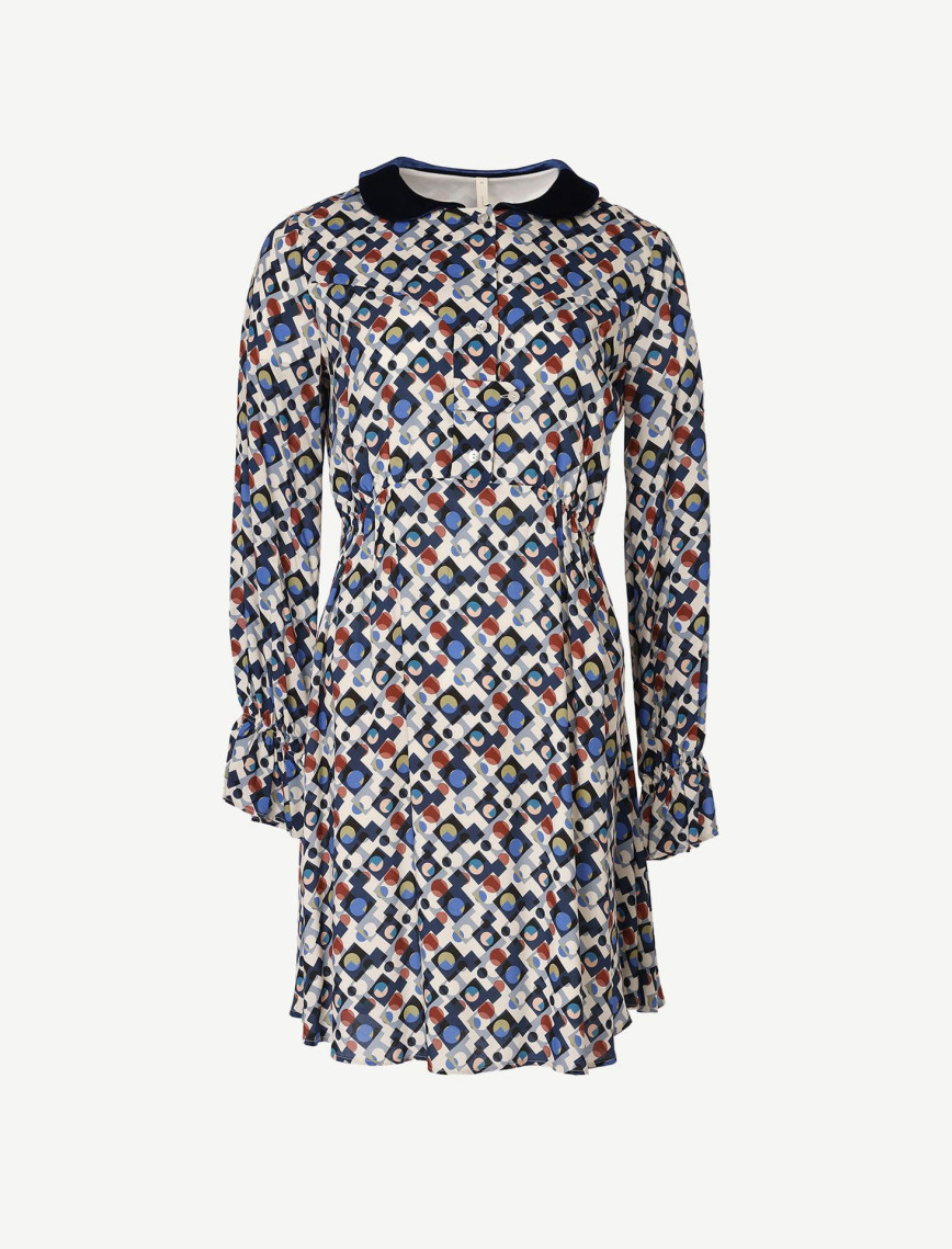 YARGICI Pat Detaylı Elbise YARGICI Pat Detaylı Elbise