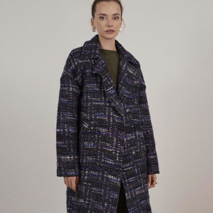 YARGICI Geniş Yaka Palto YARGICI Geniş Yaka Palto