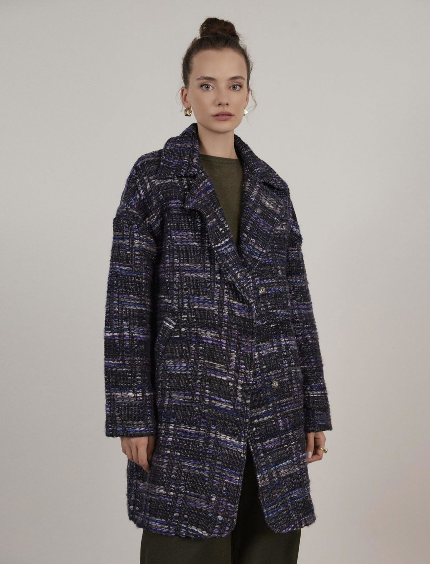 YARGICI Geniş Yaka Palto YARGICI Geniş Yaka Palto