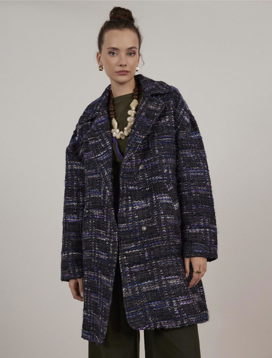 YARGICI Geniş Yaka Palto YARGICI Geniş Yaka Palto