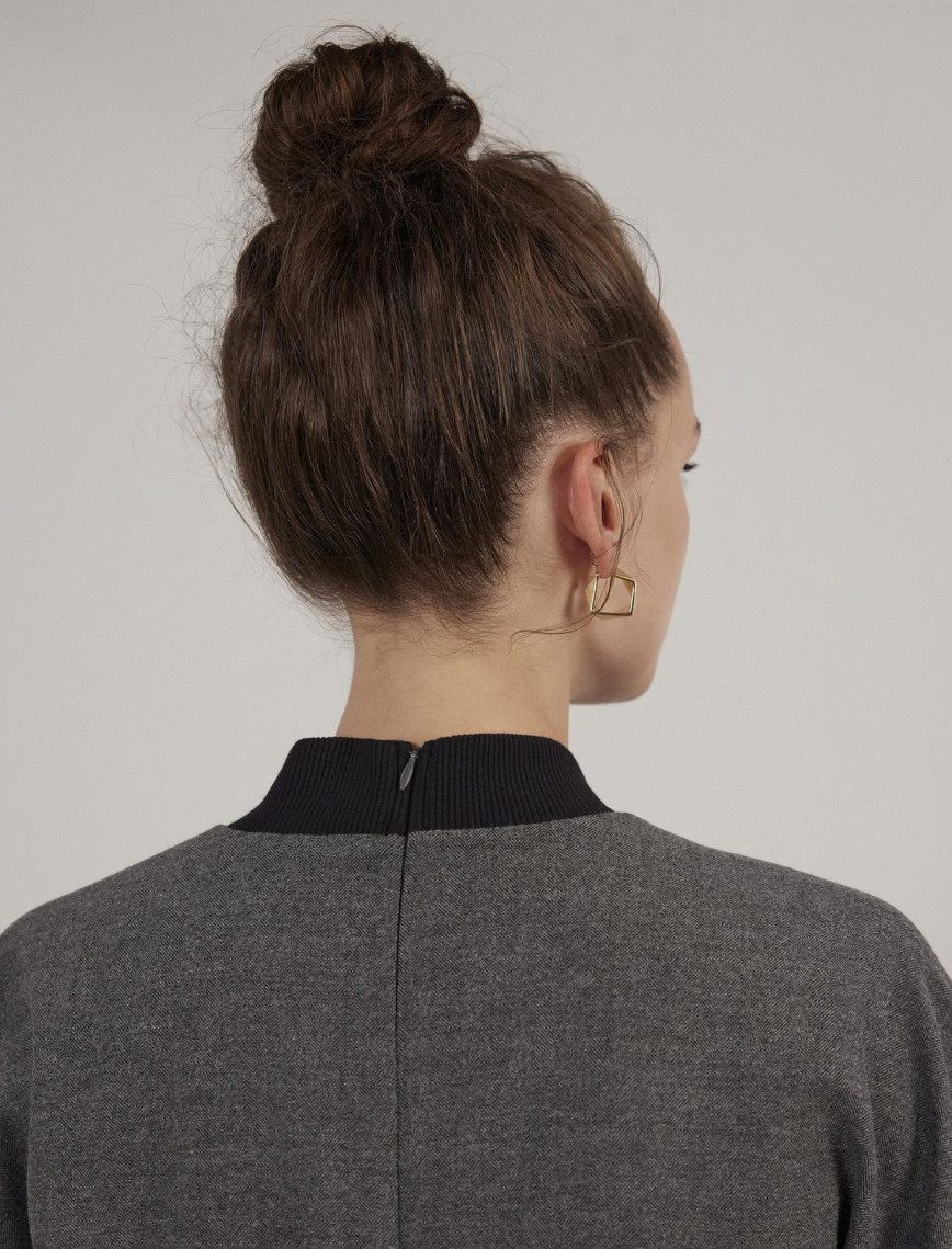 YARGICI Dik Yakalı Elbise YARGICI Dik Yakalı Elbise