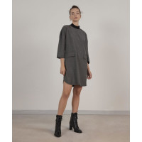 YARGICI Dik Yakalı Elbise