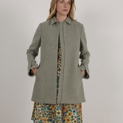 YARGICI Fermuar Detaylı Palto YARGICI Fermuar Detaylı Palto