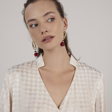 YARGICI Kruvaze Bluz YARGICI Kruvaze Bluz