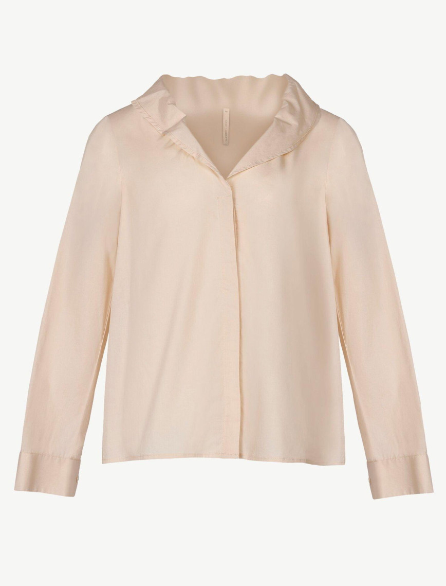 Fırfır Yaka Gömlek Fırfır Yaka Gömlek