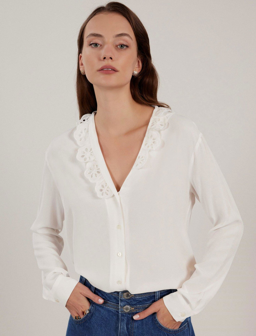 YARGICI Brode Detaylı Gömlek