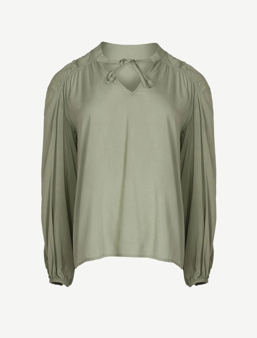 YARGICI Önü Bağlamalı Bluz YARGICI Önü Bağlamalı Bluz