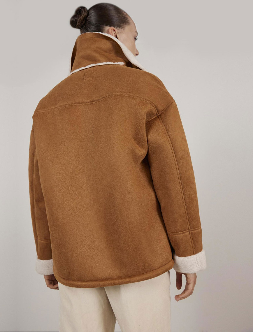 YARGICI Kürk Detaylı Uzun Mont YARGICI Kürk Detaylı Uzun Mont