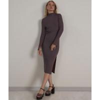 YARGICI Dik Yaka Triko Elbise YARGICI Dik Yaka Triko Elbise