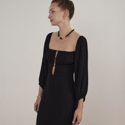 YARGICI Uzun Kollu Uzun Elbise YARGICI Uzun Kollu Uzun Elbise