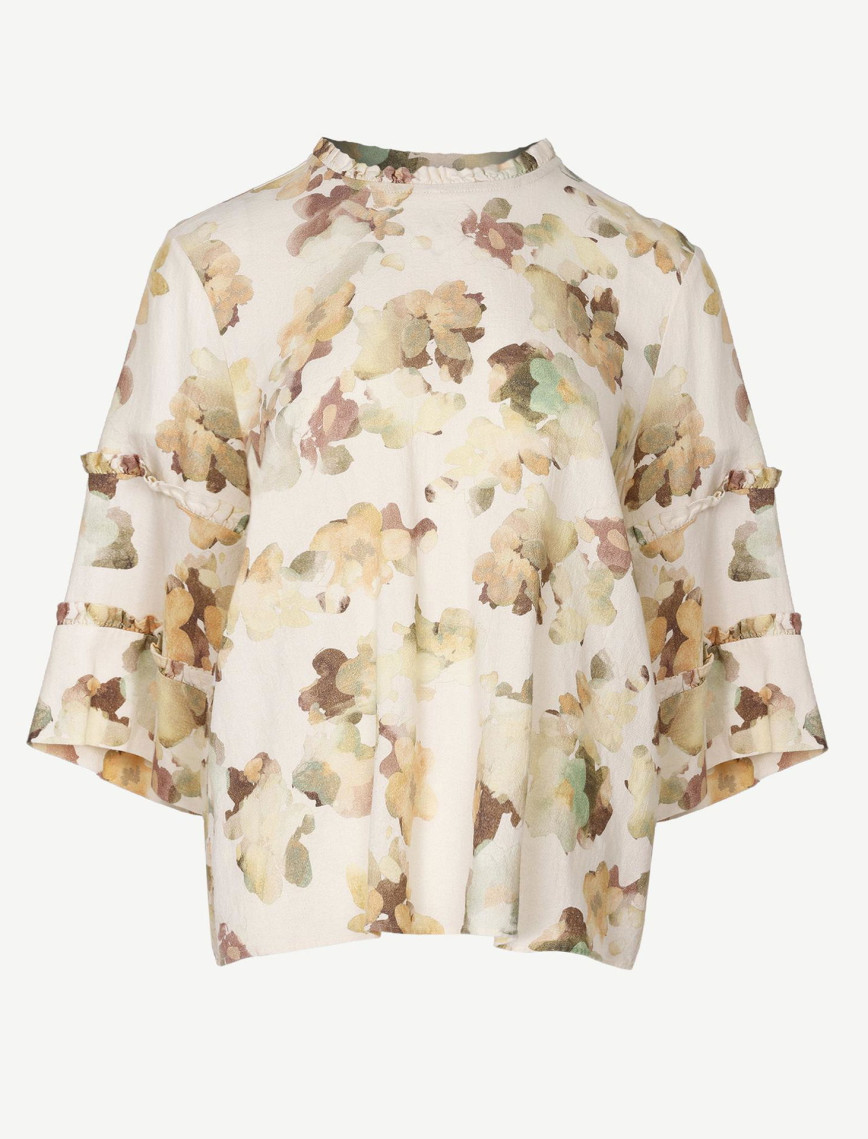 YARGICI 3/4 Kol Detaylı Bluz YARGICI 3/4 Kol Detaylı Bluz