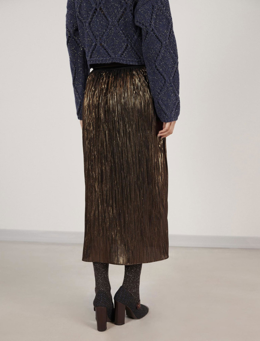 YARGICI Pileli Etek YARGICI Pileli Etek