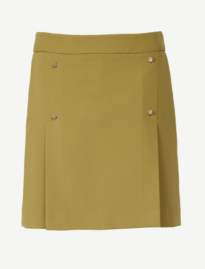 YARGICI Düğme Detaylı Şort Etek