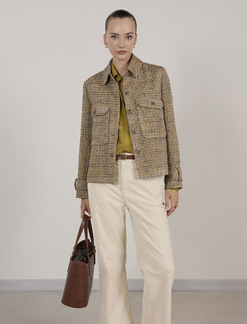 YARGICI Cep Detaylı Ceket YARGICI Cep Detaylı Ceket