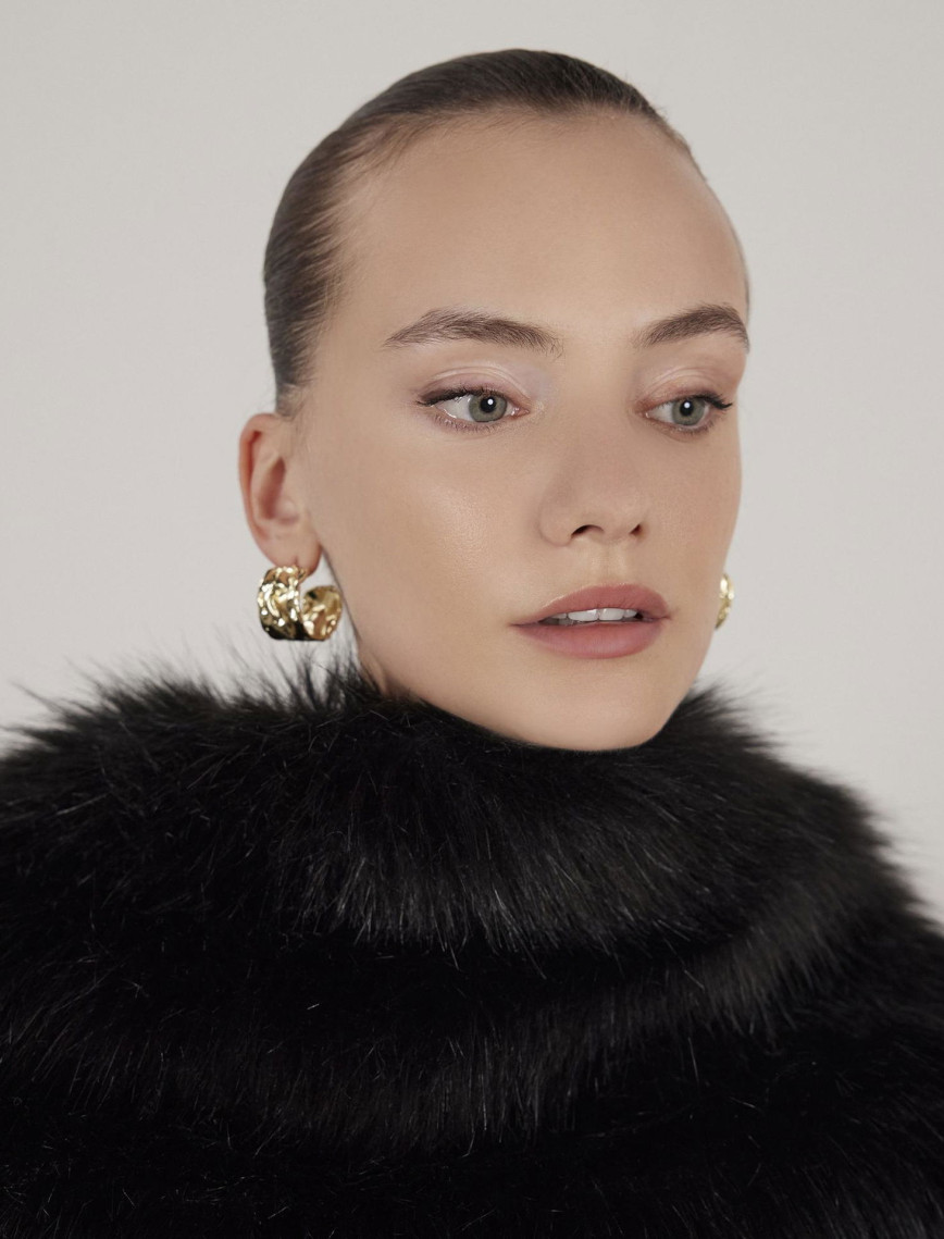 YARGICI Volanlı Triko Elbise YARGICI Volanlı Triko Elbise