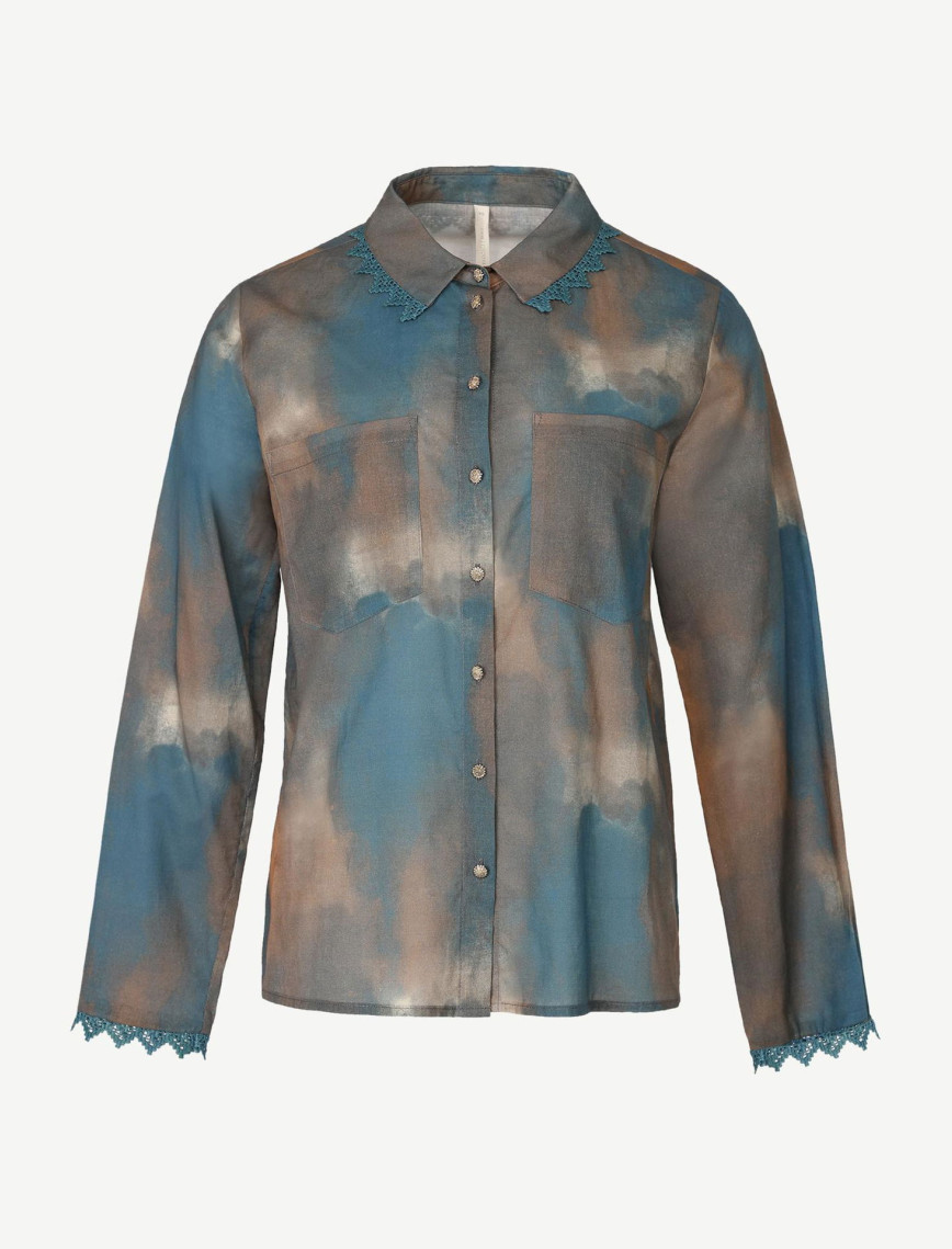 Dantel Detaylı Gömlek Dantel Detaylı Gömlek