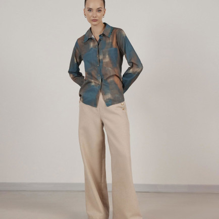 Dantel Detaylı Gömlek Dantel Detaylı Gömlek