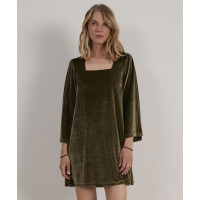 YARGICI Kare Yaka Elbise YARGICI Kare Yaka Elbise