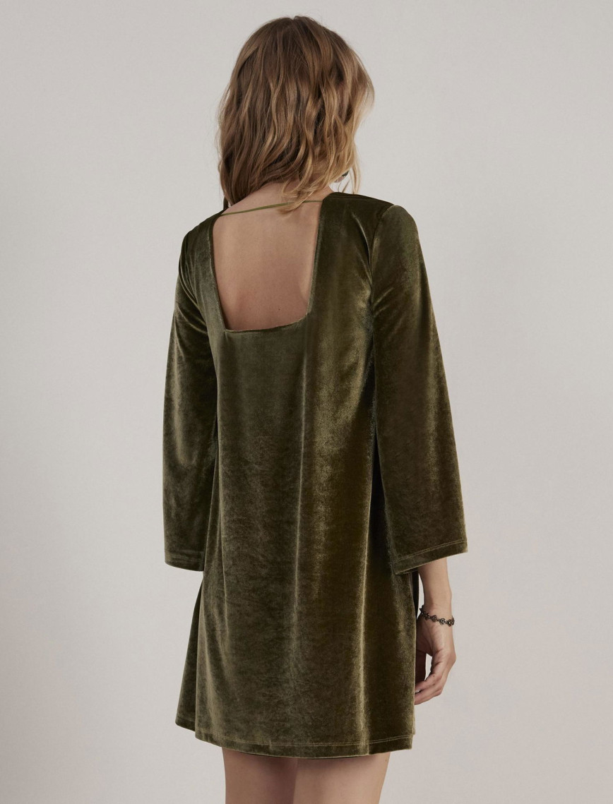 YARGICI Kare Yaka Elbise YARGICI Kare Yaka Elbise