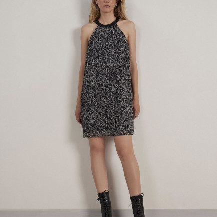 YARGICI Halter Yaka Elbise