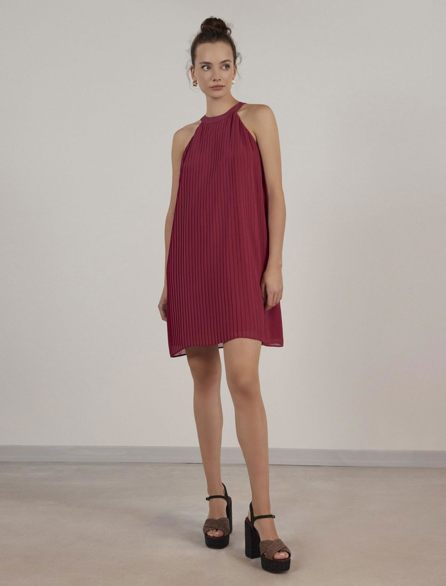 YARGICI Halter Yaka Elbise YARGICI Halter Yaka Elbise