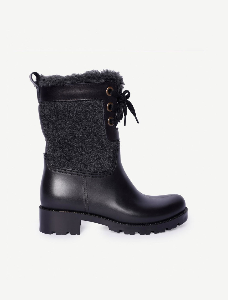 YARGICI Peluş Detaylı Yağmur Botu