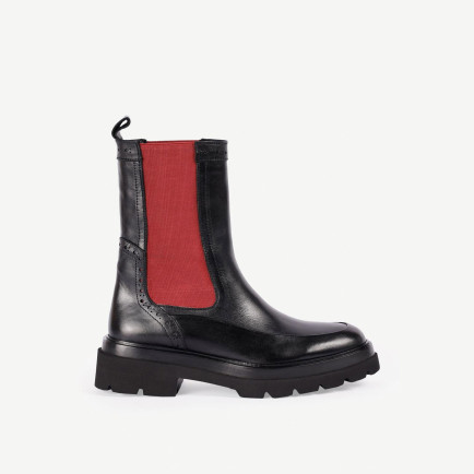 YARGICI Renkli Lastikli Deri Bot YARGICI Renkli Lastikli Deri Bot