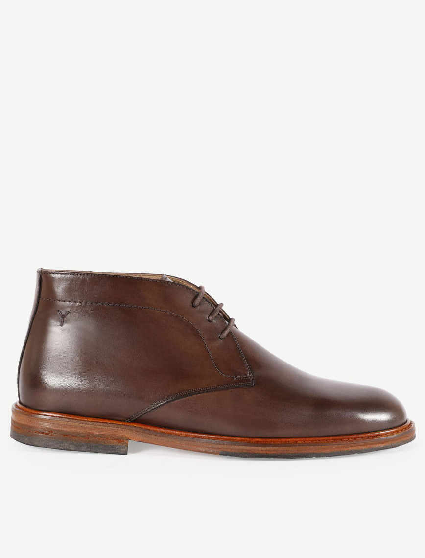 YARGICI İki Bağlı Yumuşak Deri Bot YARGICI İki Bağlı Yumuşak Deri Bot