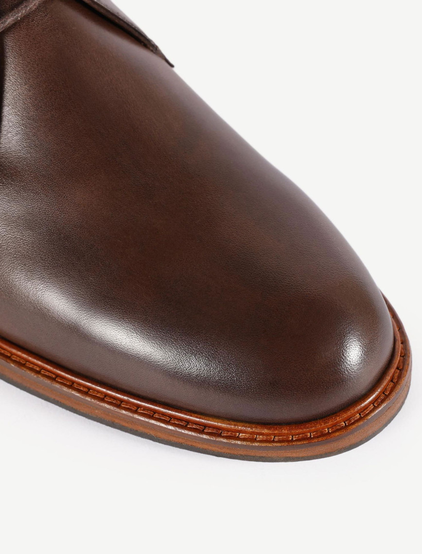 YARGICI İki Bağlı Yumuşak Deri Bot YARGICI İki Bağlı Yumuşak Deri Bot