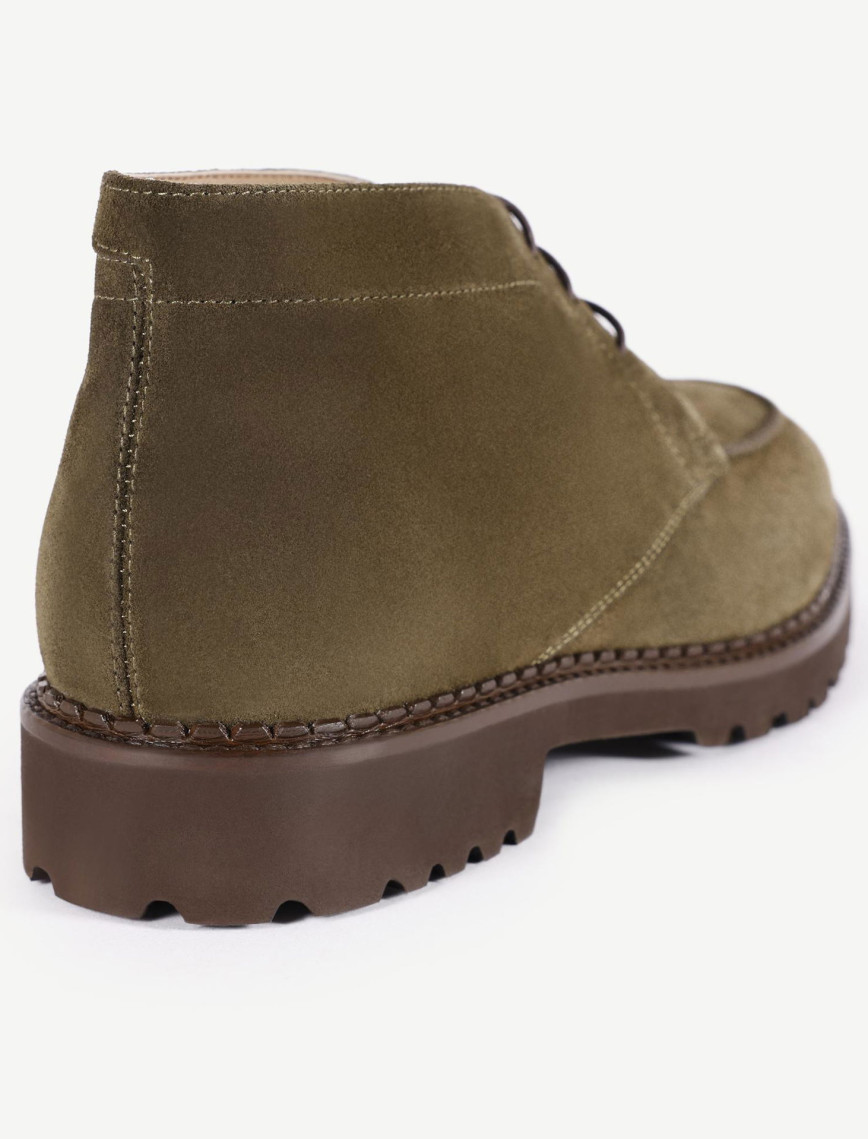 YARGICI Bağlı Kalın Tabanlı Süet Bot YARGICI Bağlı Kalın Tabanlı Süet Bot