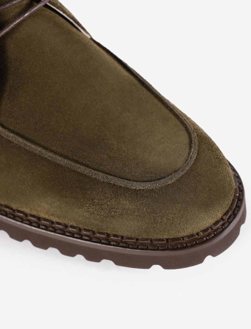 YARGICI Bağlı Kalın Tabanlı Süet Bot YARGICI Bağlı Kalın Tabanlı Süet Bot