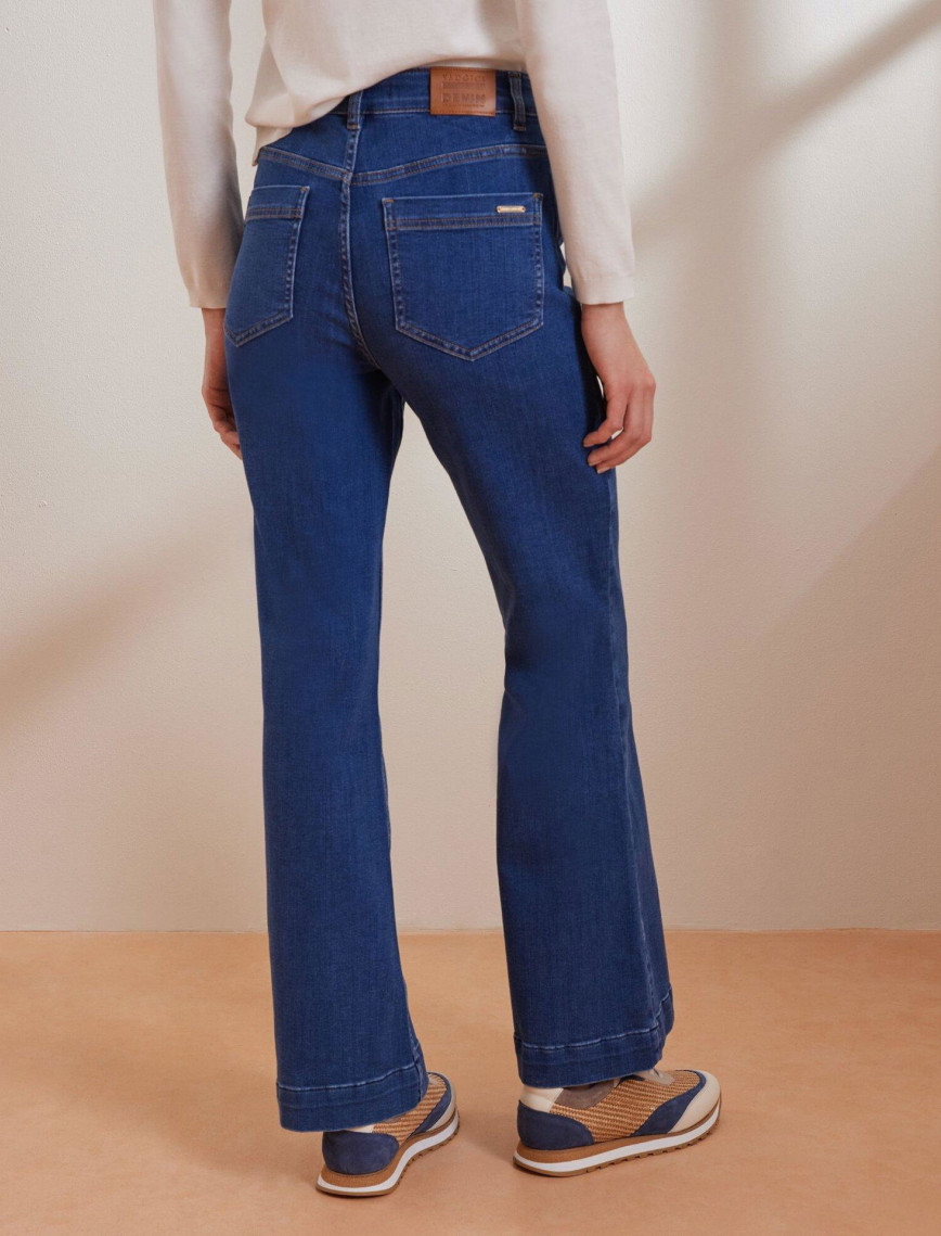 YARGICI Bol Paça Denim Pantolon YARGICI Bol Paça Denim Pantolon