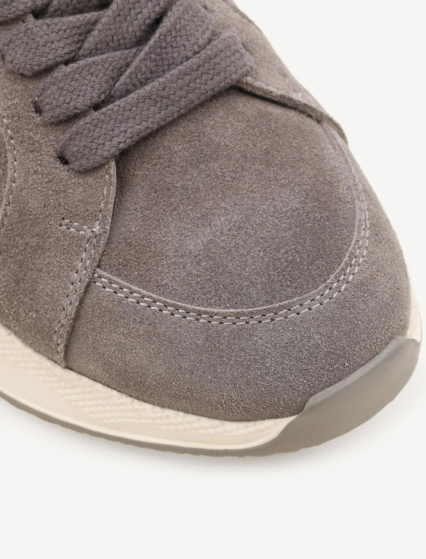 YARGICI Tay Tüyü Detaylı Deri Sneaker YARGICI Tay Tüyü Detaylı Deri Sneaker