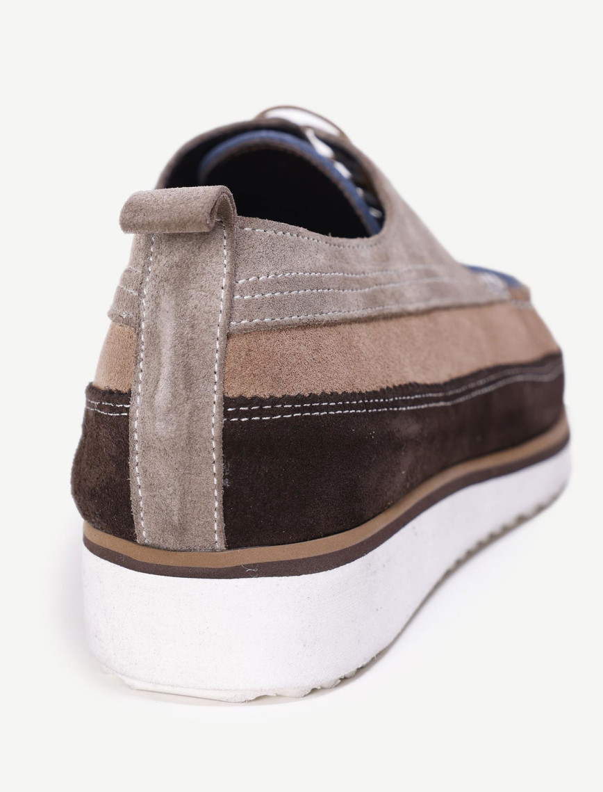 YARGICI Retro Görünümlü Süet Deri Ayakkabı YARGICI Retro Görünümlü Süet Deri Ayakkabı