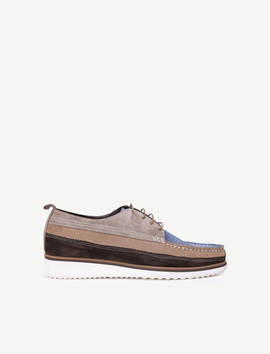 YARGICI Retro Görünümlü Süet Deri Ayakkabı YARGICI Retro Görünümlü Süet Deri Ayakkabı