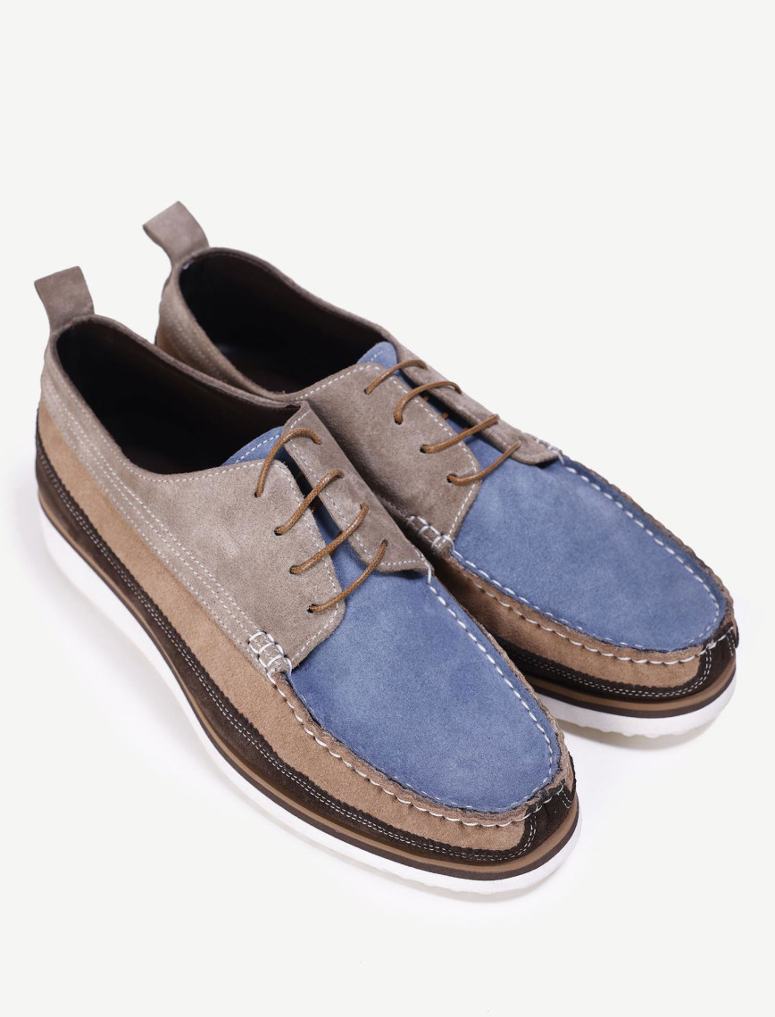 YARGICI Retro Görünümlü Süet Deri Ayakkabı YARGICI Retro Görünümlü Süet Deri Ayakkabı