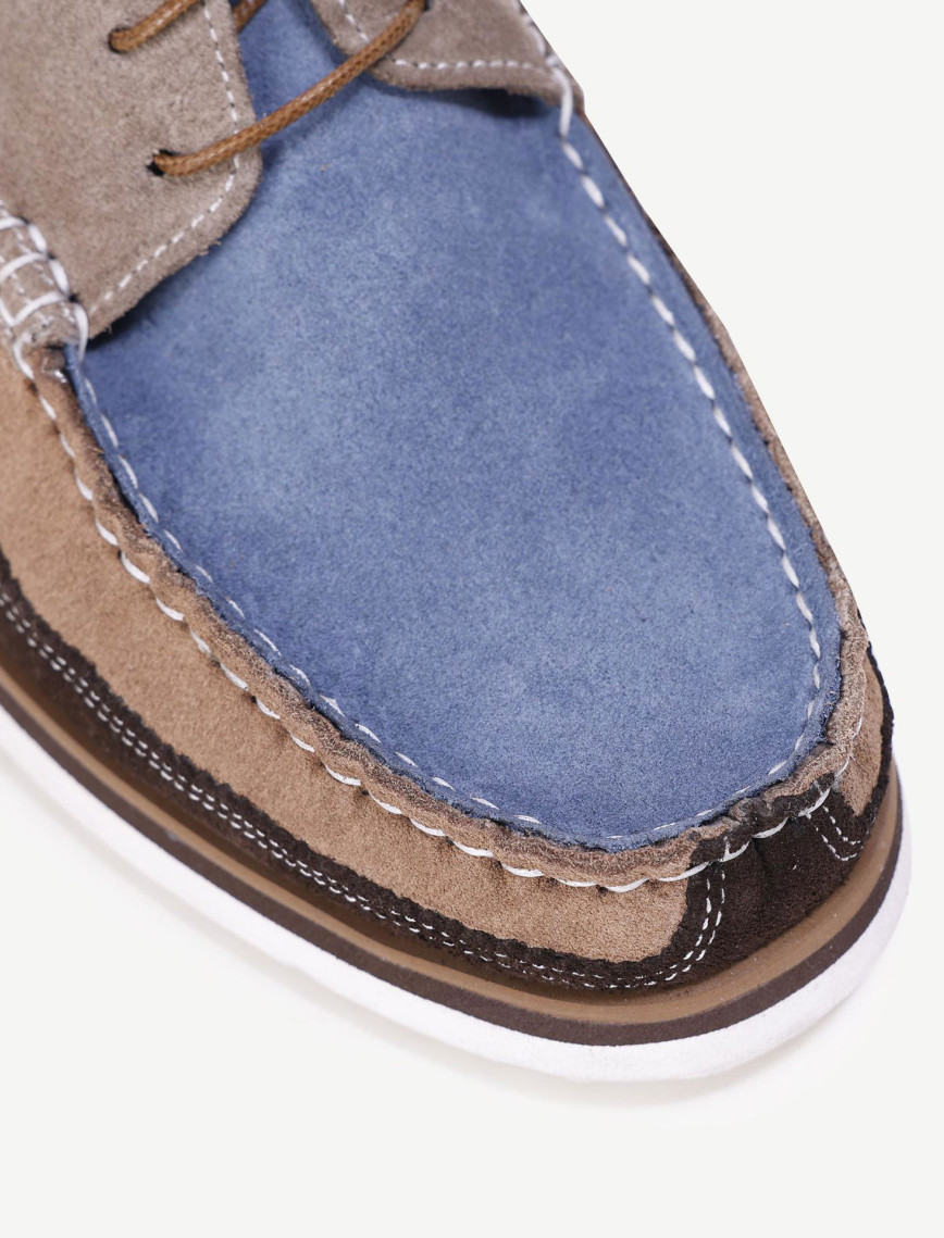 YARGICI Retro Görünümlü Süet Deri Ayakkabı YARGICI Retro Görünümlü Süet Deri Ayakkabı