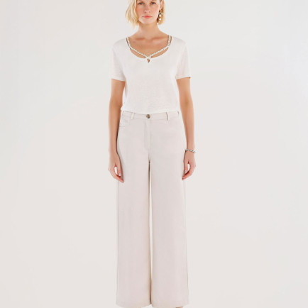 YARGICI Flare Kesim Pantolon YARGICI Flare Kesim Pantolon