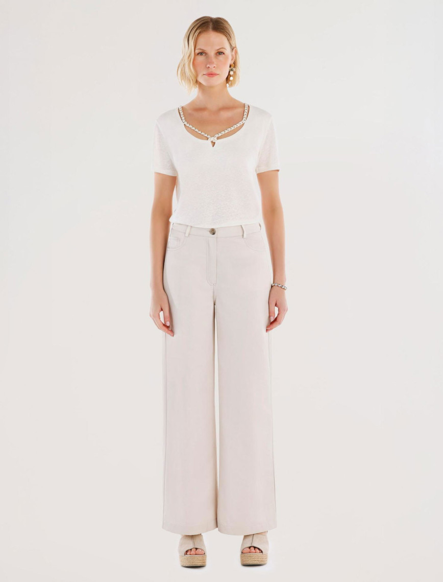 YARGICI Flare Kesim Pantolon YARGICI Flare Kesim Pantolon