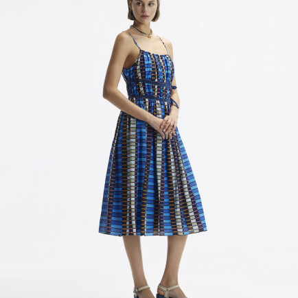 YARGICI Askılı Yanı Bağlama Detaylı Midi Boy Elbise YARGICI Askılı Yanı Bağlama Detaylı Midi Boy Elbise