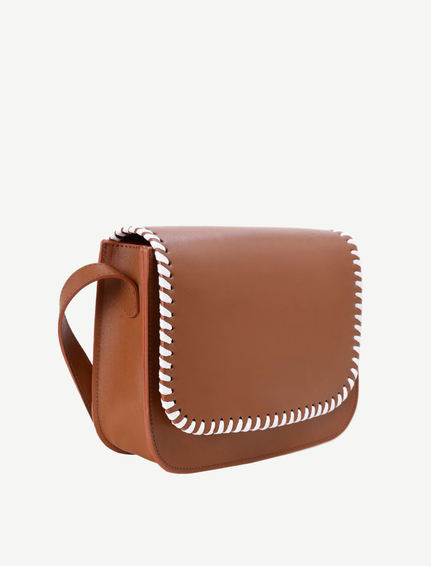 YARGICI Saraç Detaylı Deri Çapraz Çanta YARGICI Saraç Detaylı Deri Çapraz Çanta