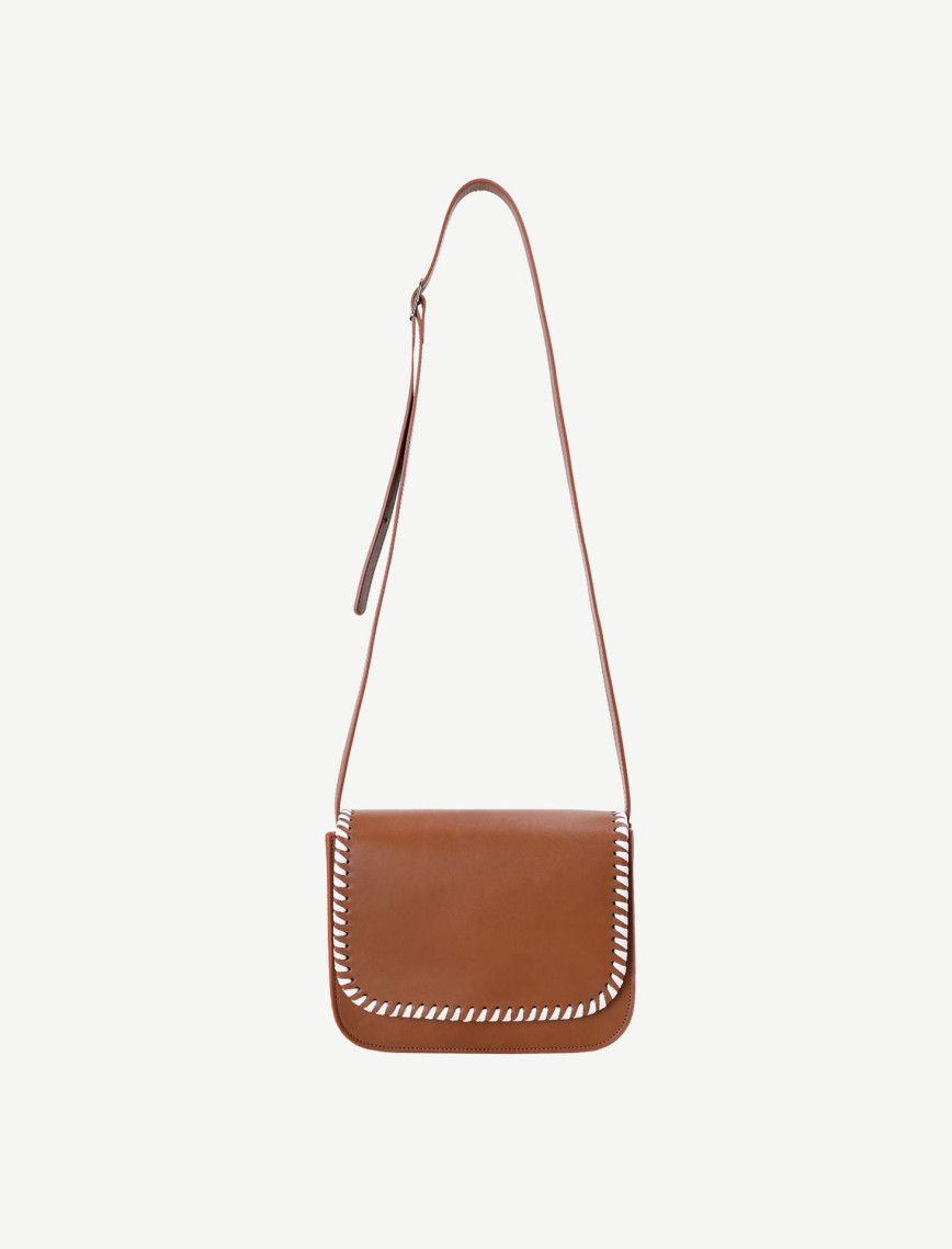 YARGICI Saraç Detaylı Deri Çapraz Çanta YARGICI Saraç Detaylı Deri Çapraz Çanta