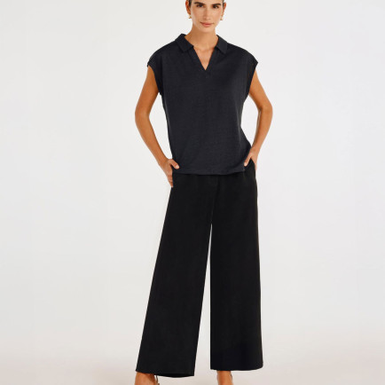 YARGICI Polo Yaka Rahat Kalıp Tshirt